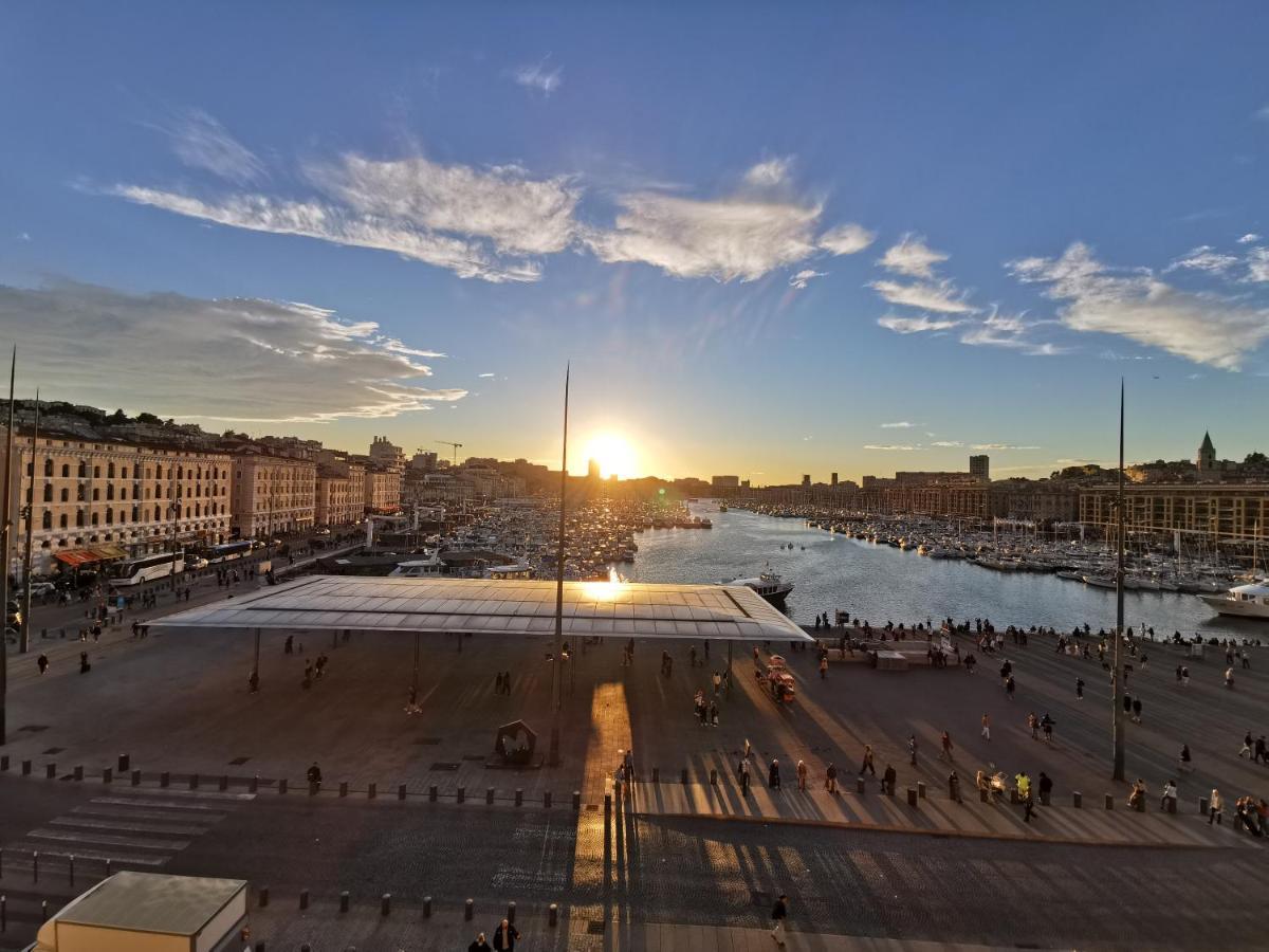 Апартаменти Face Au Vieux Port Vue 180 De Notre Dame Au Panier Марсель Екстер'єр фото